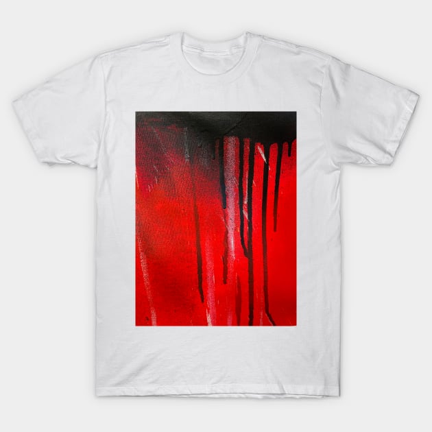 Black blood T-Shirt by Daria Kusto